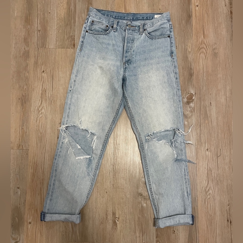 Denim Forum Boyfriend Jean
